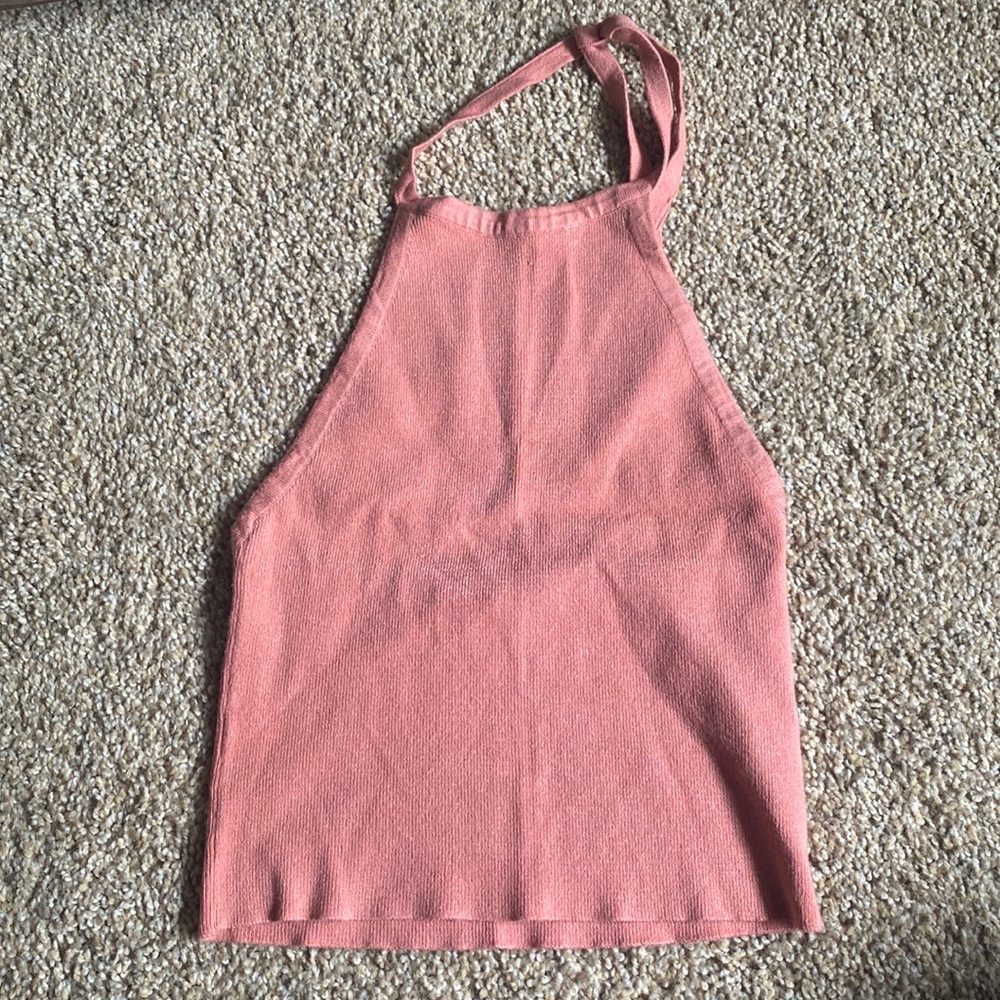 Pink Halter top - Picture 3 of 5